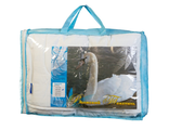 Одеяло 172х205 см., чехол – ткань САТИН, упаковка – чемодан  (спандбонд + ПВХ)